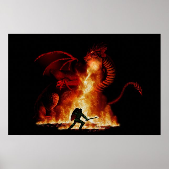 Póster Bordox Dragon Slayer (Frente)