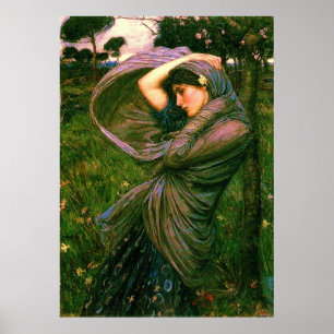 Póster Boreas (1902)~ Bella Artes Canvas