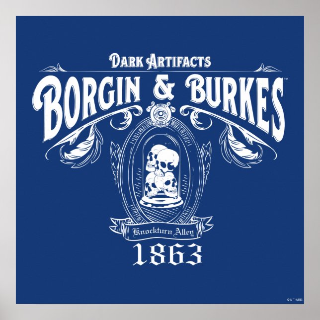 Póster BORGIN & BURKES™ Dark Artifacts Store Gráfico (Frente)