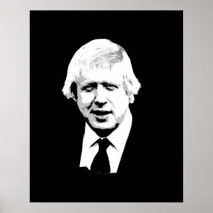 Póster Boris Johnson - Bust -