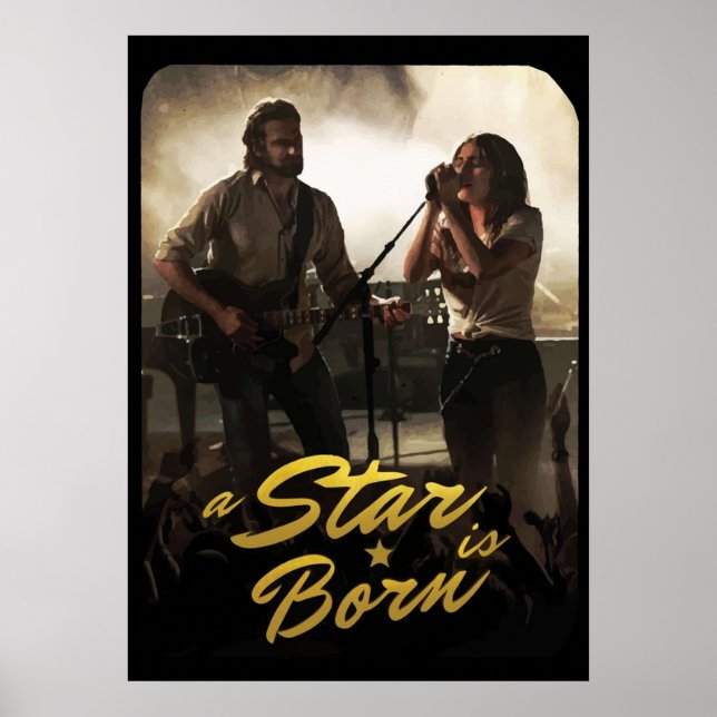 Póster Born like a STAR (Frente)