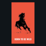 Póster Born Wild Running Horse Inspirational Pop Art<br><div class="desc">Freedom Calling - Running Wild Horse Poster Print - Horse Power Nature Animal Inspirational Motivational Posters - Pop Art Animal Image Artwork</div>