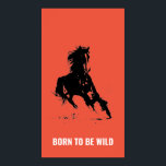 Póster Born Wild Running Horse Inspirational Pop Art<br><div class="desc">Freedom Calling - Running Wild Horse Poster Print - Horse Power Nature Animal Inspirational Motivational Posters - Pop Art Animal Image Artwork</div>