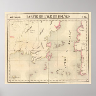 Póster Borneo Oceania no 20