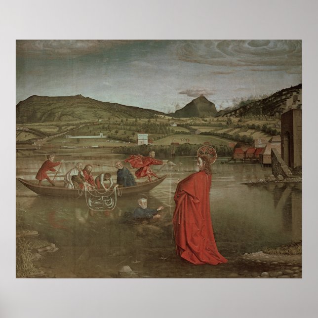 Póster Borrador milagroso de peces (Frente)