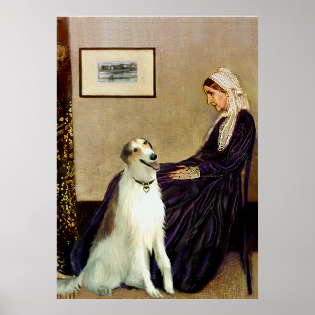 Póster Borzoi - Madres silvestres (Frente)