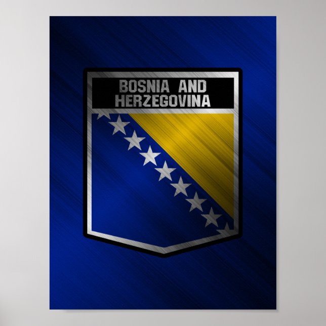 Póster Bosnia y Herzegovina (Frente)