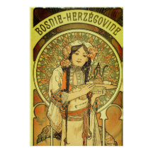 Bosnia y Herzegovina por Alphonse Mucha 1900