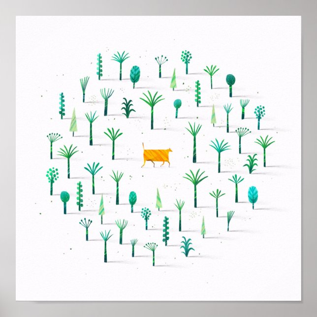 Póster Bosque (Frente)