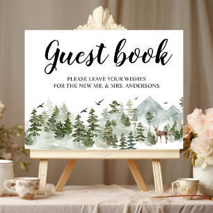 Póster Bosque acuático   Árboles Y Cervezas