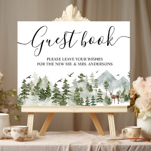 Póster Bosque acuático   Árboles Y Cervezas