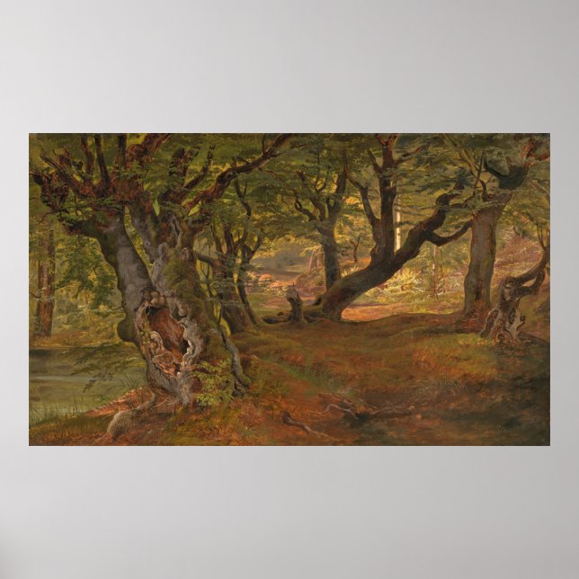 Póster Bosque Bregentved - Bella Artes de Frederik Sødrin (Frente)
