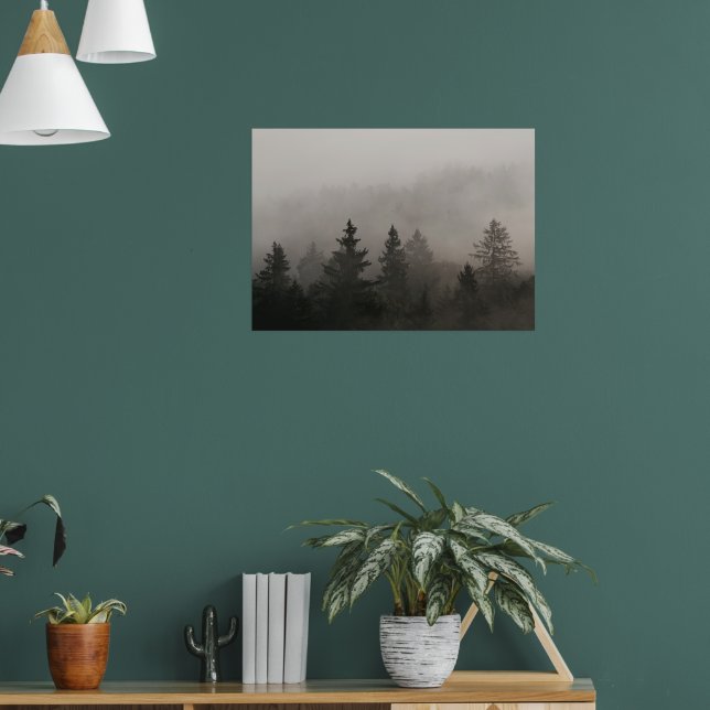 Póster Bosque Brumoso y Melancólico (Salón 1)