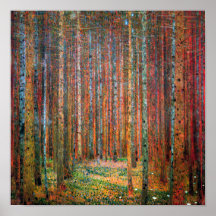 Bosque de Abetos | Sr. Gustav Klimt |