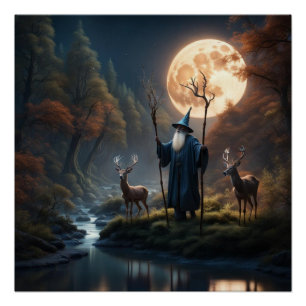 Póster Bosque de asistente