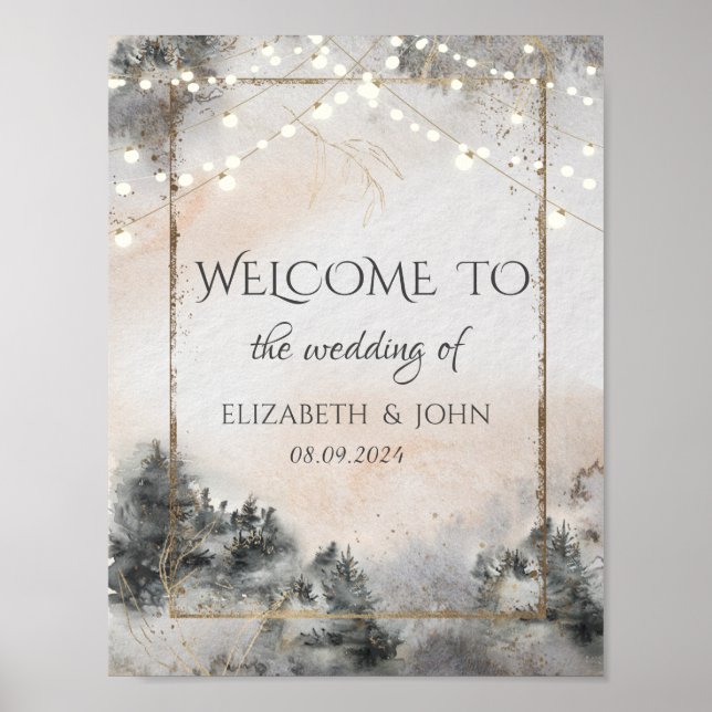 Póster Bosque de bosques (Frente)