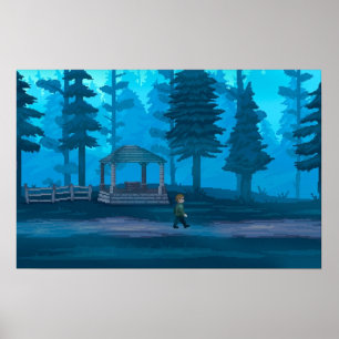 Póster Bosque de la Colina Silenciosa 2