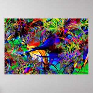 Póster Bosque de lluvia