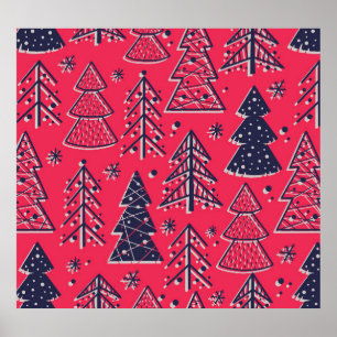 Póster Bosque de los navidades: Fondo de escritorio de la