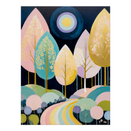 Póster Bosque de Lumina