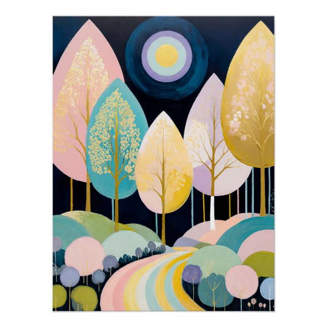 Póster Bosque de Lumina (Anverso)
