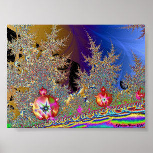 Póster Bosque de Mandelbrot