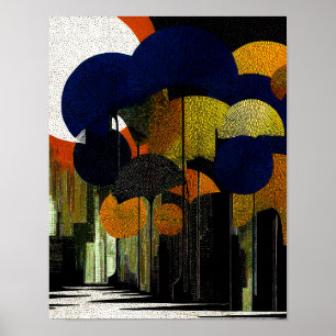 Póster Bosque de Medianoche #16 - Descarga Digital 4x5