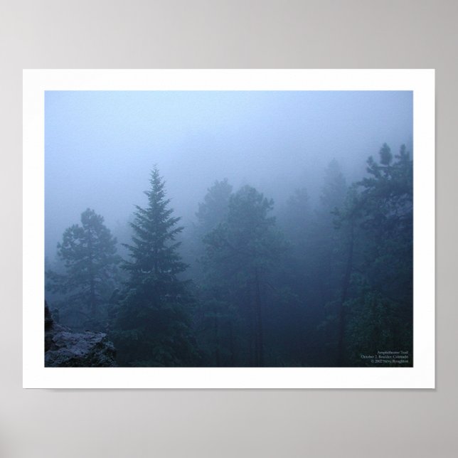 Póster Bosque de Octubre (Frente)