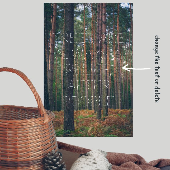 Póster Bosque de pinos (Subido por el creador)