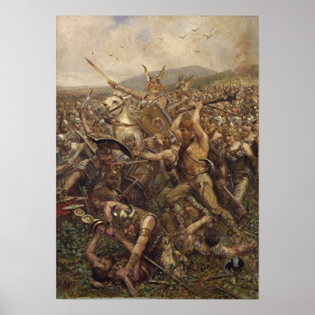 Póster Bosque de Teutoberg (Frente)