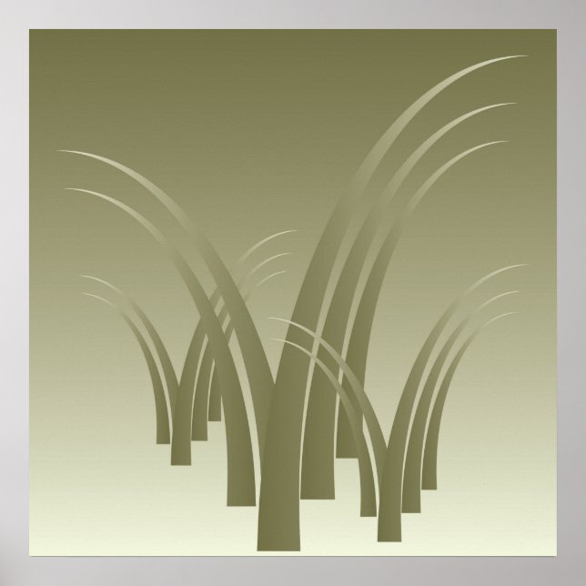 Póster Bosque dorado (Frente)