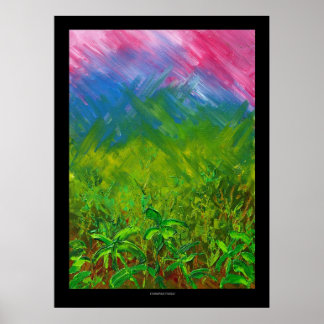 Póster Bosque etíope