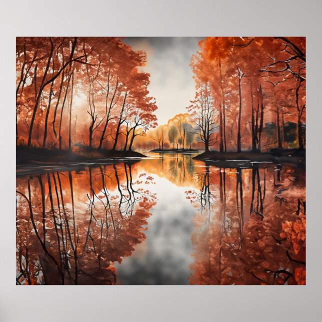 Póster Bosque ferente (Frente)