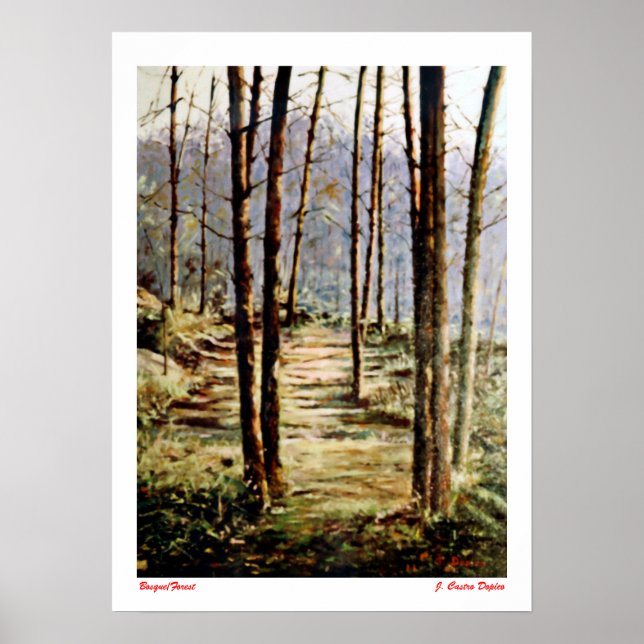 Póster Bosque/Forest (Frente)