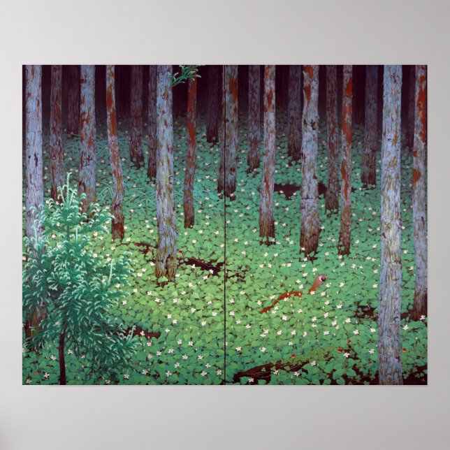 Póster Bosque Katayama Bokuyo Mori (Frente)