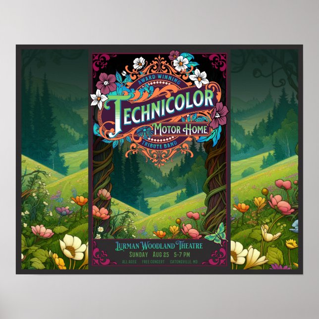 Póster Bosque Lurman TMH 16 x 20 (Frente)