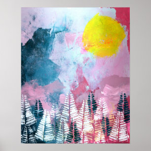 Póster Bosque mágico