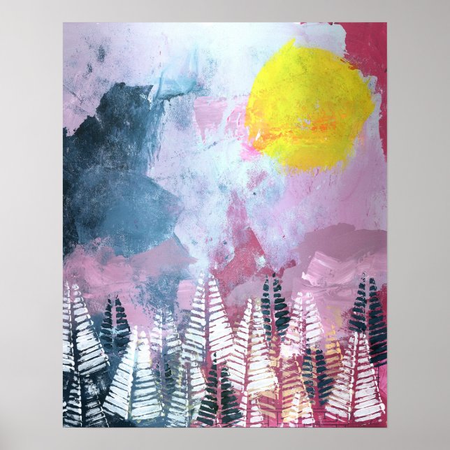 Póster Bosque mágico (Frente)