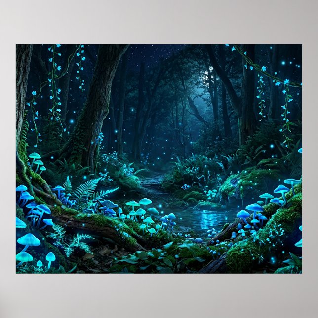 Póster Bosque Mágico (Frente)