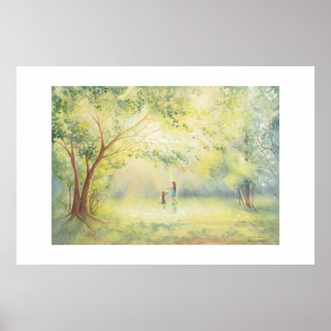 Póster Bosque Mágico (Frente)
