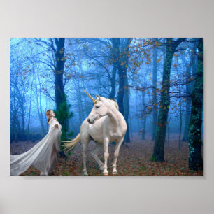 Póster Bosque Misty