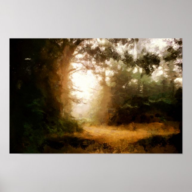 Póster Bosque para Ronja, el paisaje hija del ladrón (Frente)