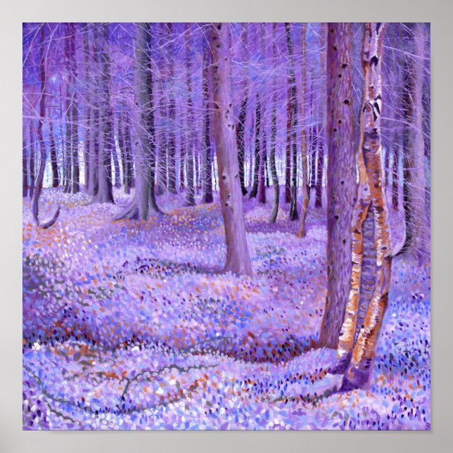 Póster Bosque púrpura 2012 (Frente)