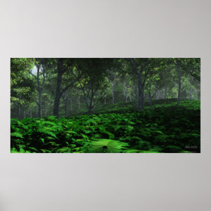 Póster Bosque que prevalece - extremo