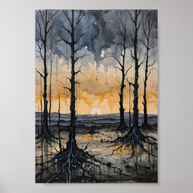 Póster Bosque Susurrante (Frente)