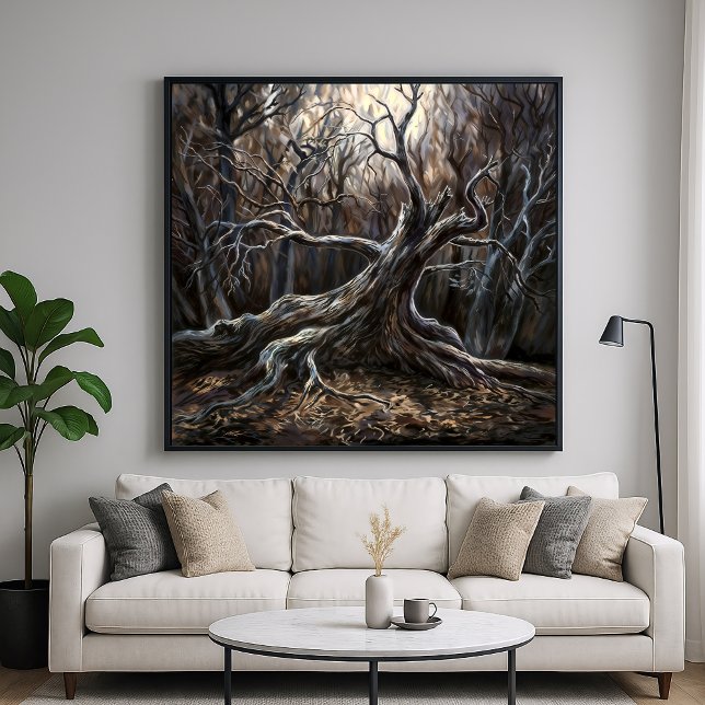 Póster Bosque torcido - Estilo de Ilustracion de la natur (Subido por el creador)