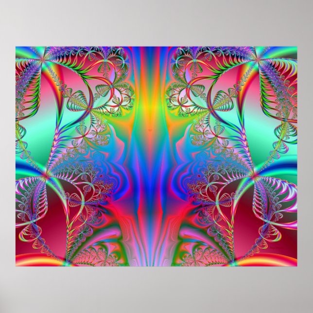 Póster Bosque tropical (Frente)