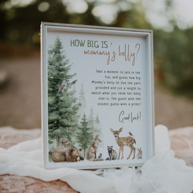 Póster Bosques de bosques y animales son el gran Belly de (Subido por el creador)