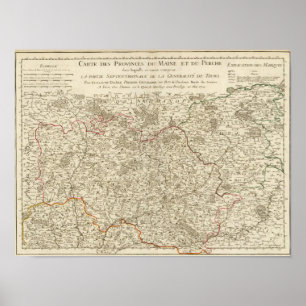 Póster Bosques de Francia 2