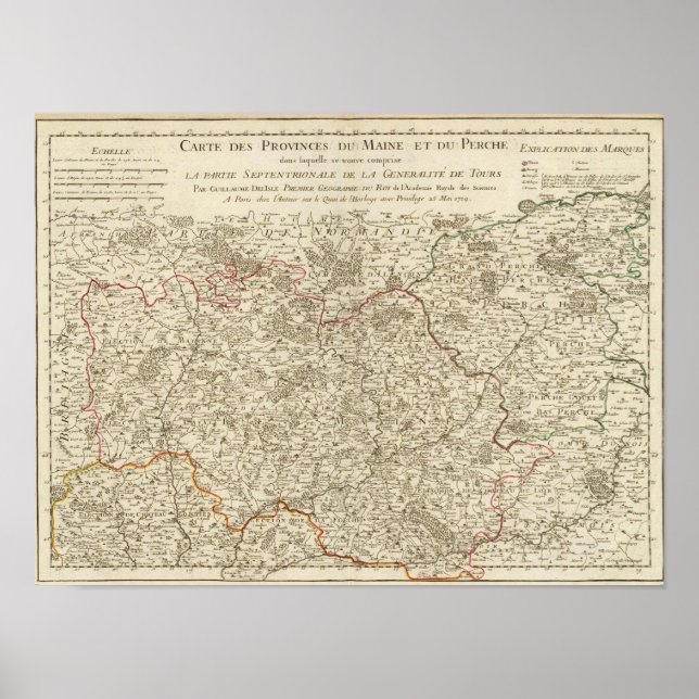 Póster Bosques de Francia 2 (Frente)